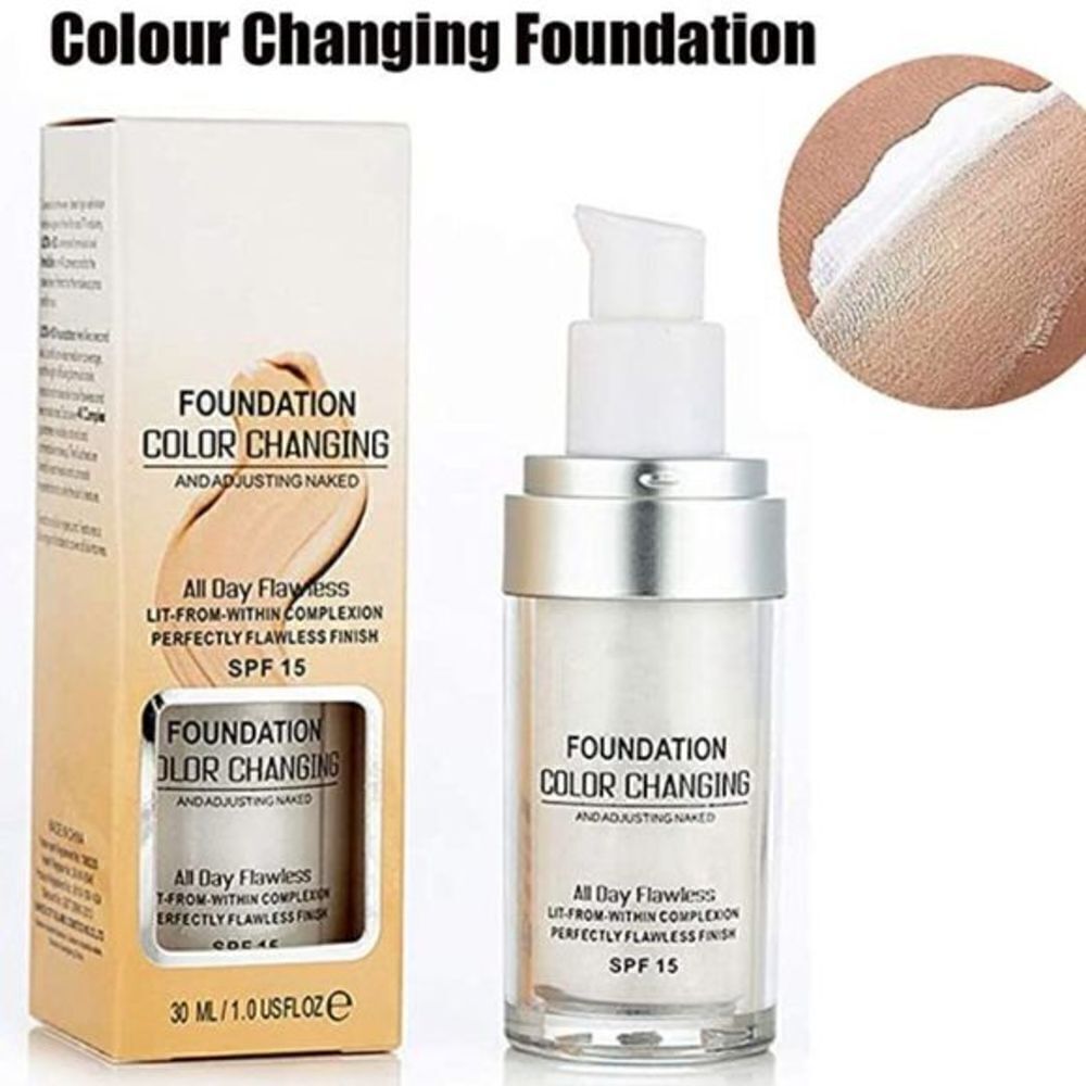 𝅺Colour Changing Foundation Makeup